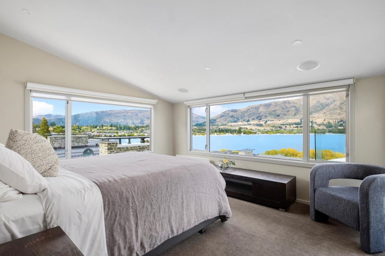 Luxury Lakeview Vista Apartment Wanaka Exterior photo