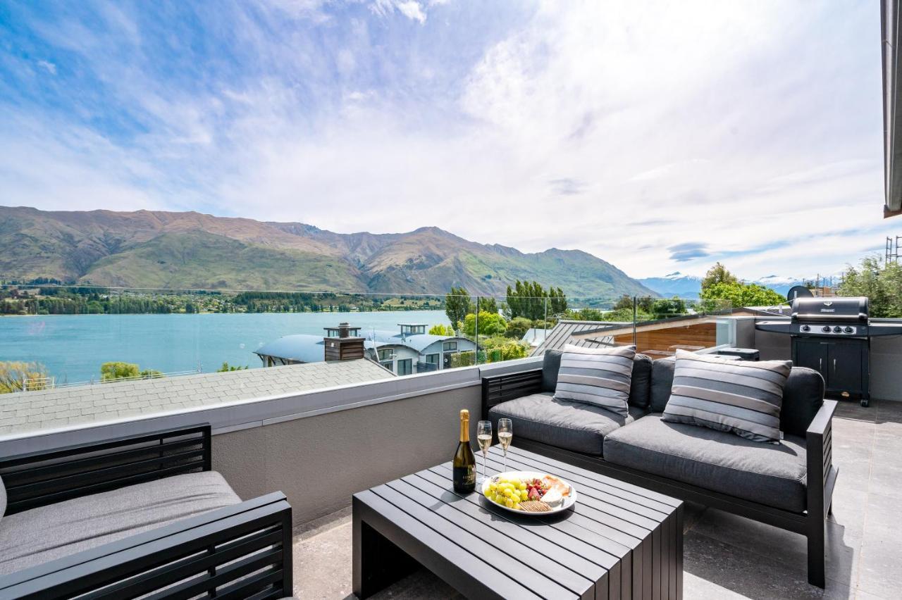 Luxury Lakeview Vista Apartment Wanaka Exterior photo